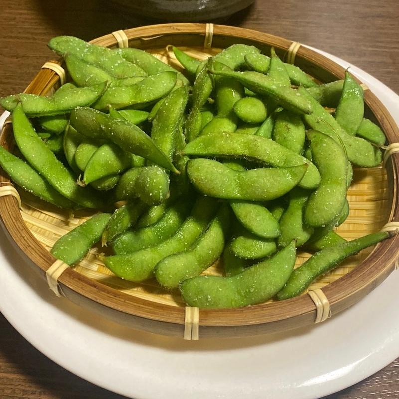 ゆでたて枝豆（茶豆）(大衆割烹八珍柿 )