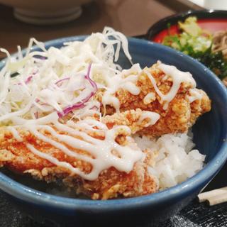 唐揚げ丼(そば処吉野家 イオンモール川口前川店)