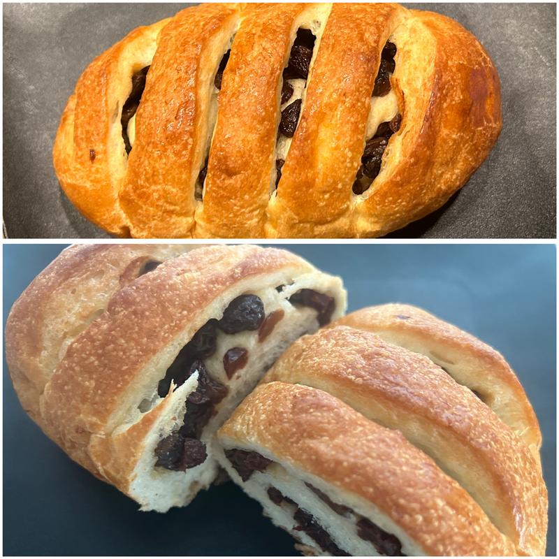 ぶどうコッペ(BAKERY Brown Clover)