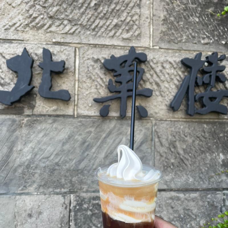 コーヒーフロート(北菓楼小樽本館)