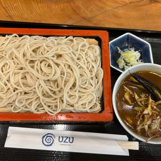 素揚げ夏野菜のカレーせいろ(渦uzu 蕎麦)