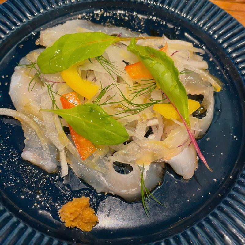 スズキのカルパッチョ(BISTROBON)