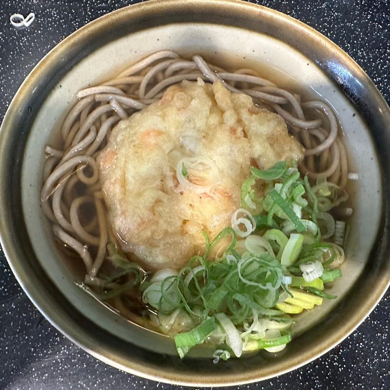 天ぷらそば(今庄そば 福井駅改札外店)