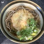 天ぷらそば(今庄そば 福井駅改札外店)