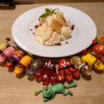 フレッシュ桃のふんわりショートケーキ