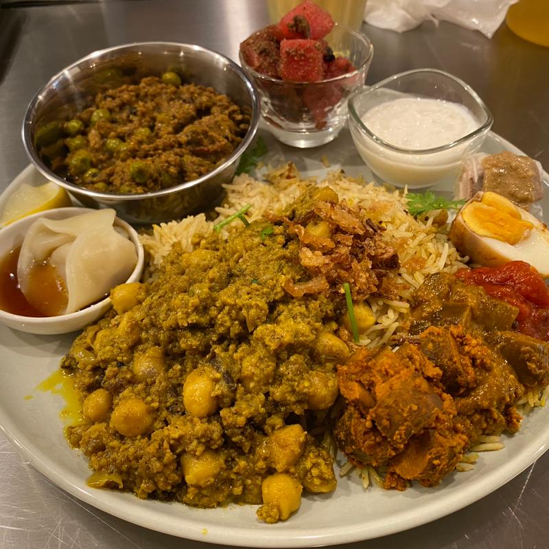 ミールスプレート(カレーアパート ニュートキワ(咖喱公寓 新常盤))