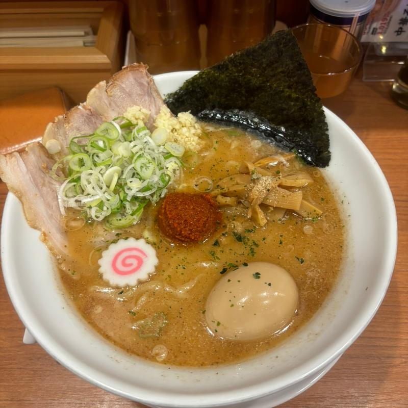 からみそらーめん 贅沢のせ 大盛り(ふくろう 豊橋三本木店)