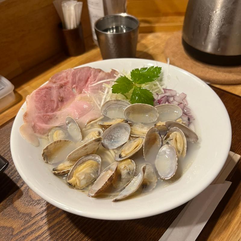 あさり塩そば(塩そば 九兵衛)