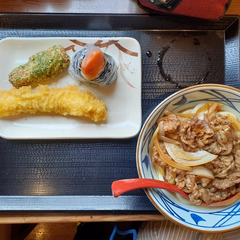 肉かけうどん(丸亀製麺 和歌山店 )