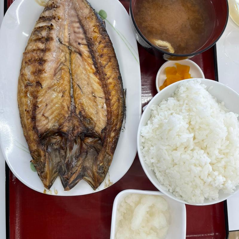 鯖定食(四日市ヒモノ食堂 鈴鹿店)