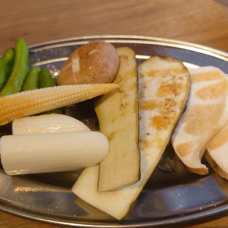 焼き野菜盛り(綾瀬(肉)流通センター)