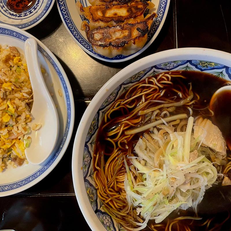 黒酢ラーメン(中国ラーメン 揚州商人 第二産業南中野店)