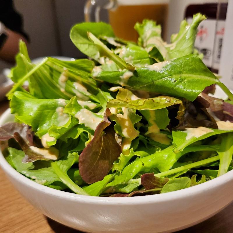 自家製胡麻ドレッシングサラダ(焼肉 あきら)