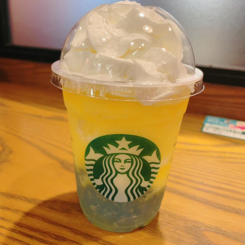 サンシャイン　パイン　フラッペチーノ(スターバックス・コーヒー 高崎駅ビルモントレー店 （STARBUCKS COFFEE）)