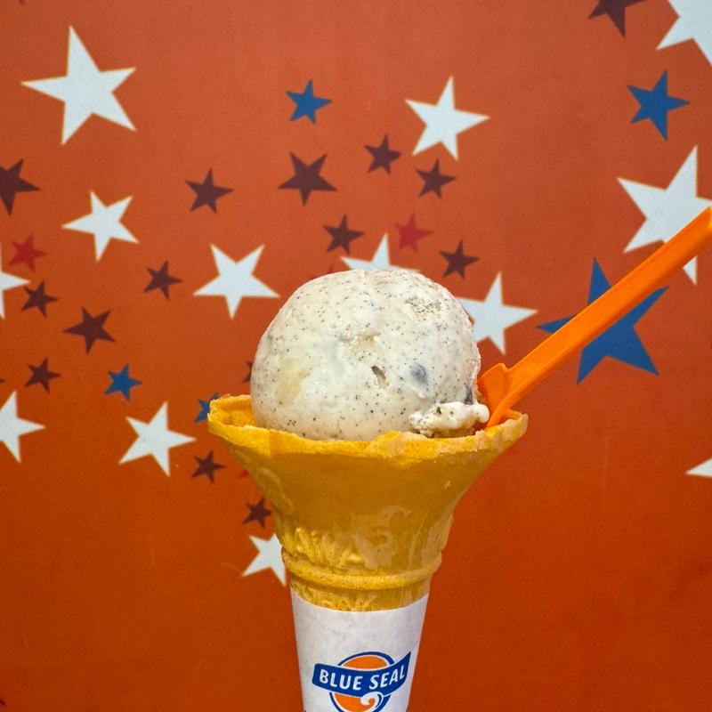 レギュラーシングルコーン(ブルーシール カフェ国分寺店)