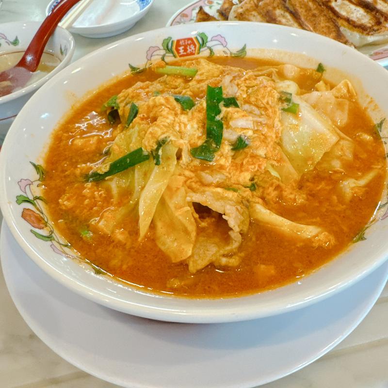 豚辛ラーメン(餃子の王将 外環富田林店)