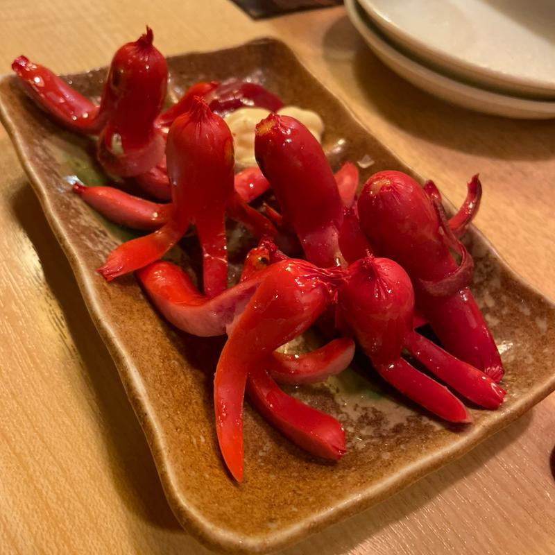 タコさんウインナー(食楽酒家 朋)