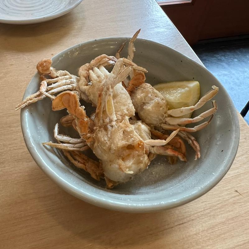 ベビーワタリガニのからあげ(ほていちゃん 横浜東口店)