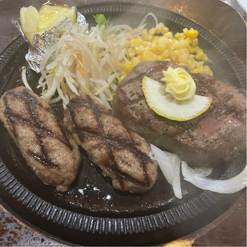 テキサス（ハンバーグ&ヒレステーキ)(センターリバー 石原店 )