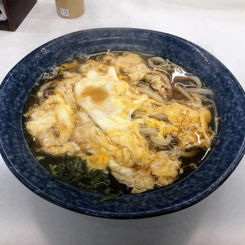 天とじうどん(天たまや祖師ヶ谷大蔵)