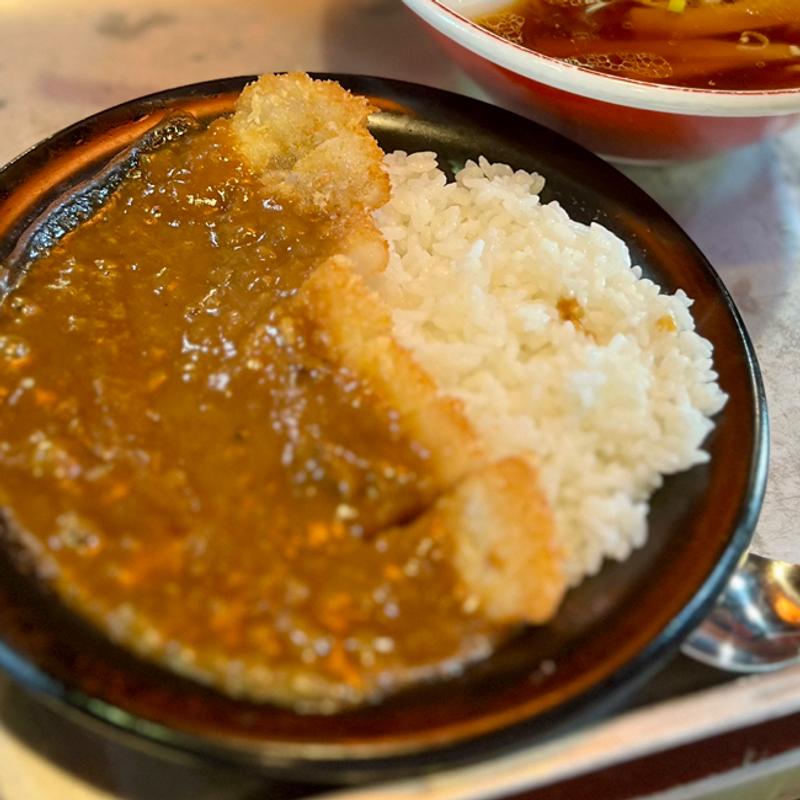 ミニかつカレー(おとん食堂 栗沢本店)