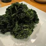 四万十のあおさの天ぷら(遊食楽酔みやざき )