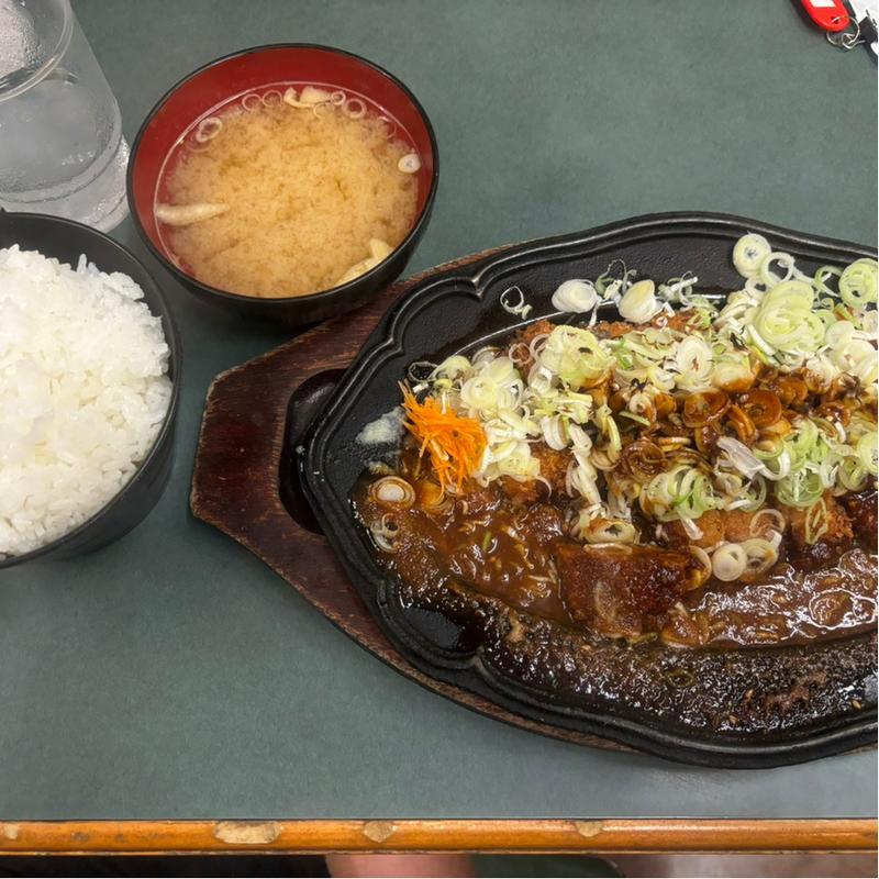 ねぎスタミナとんかつ(とんかつキッチンカナン)