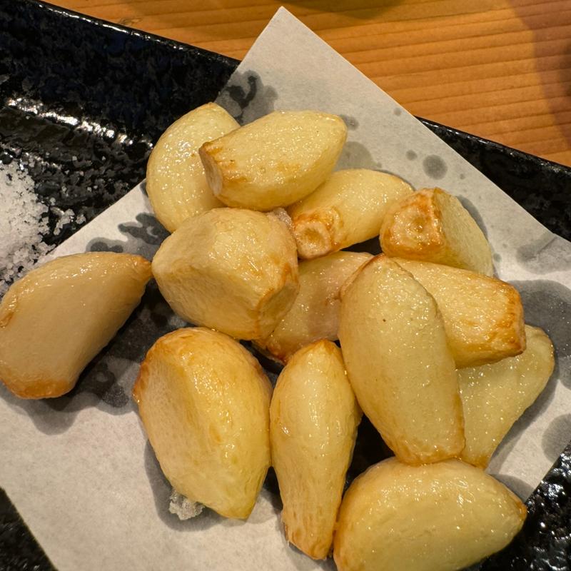 揚げニンニク(遊食楽酔みやざき )
