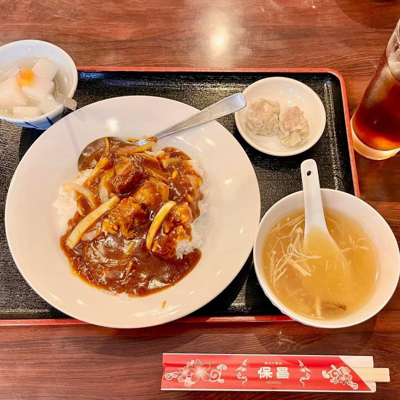 牛バラ肉カレーご飯セット(保昌)