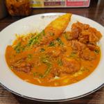  バターチキンカレー(ほうれん草・チーズトッピング)(CoCo壱番屋 JR石川町駅南口店)