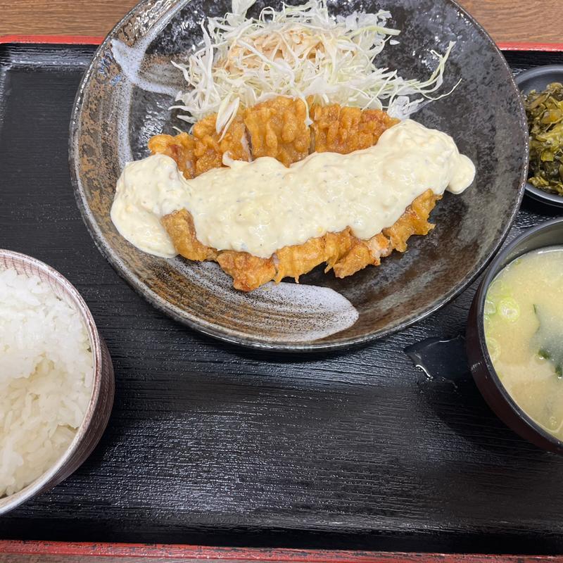 チキン南蛮定食(おふくろ食堂)