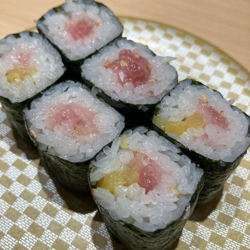 トロタク細巻(寿司活 ジョイナス横浜店)