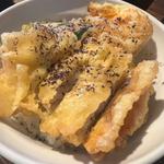 鳥天丼