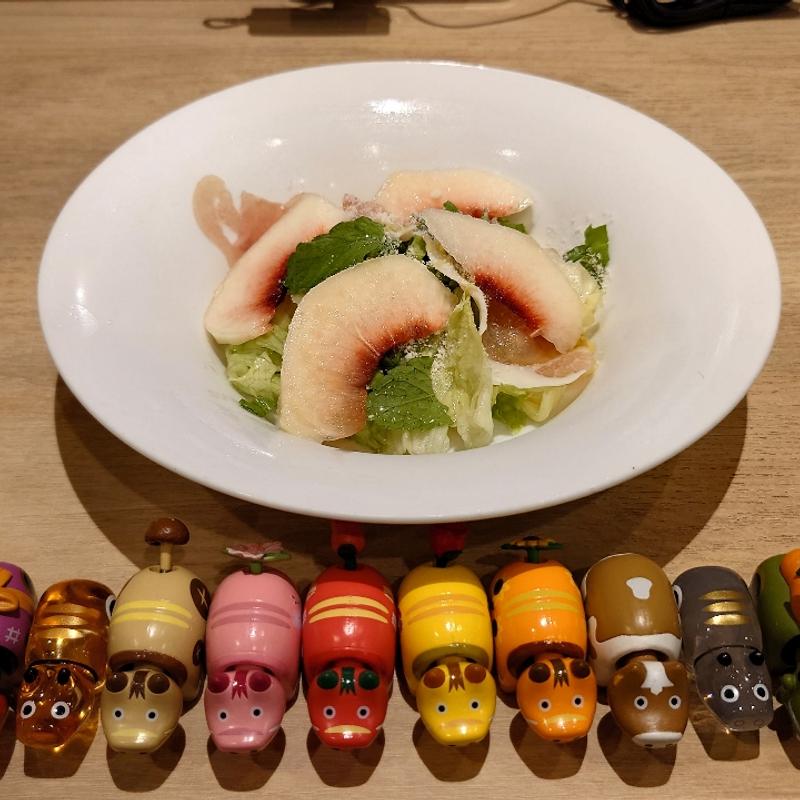 桃と生ハムのサラダ(デニーズ 郡山西ノ内店 （Denny's）)
