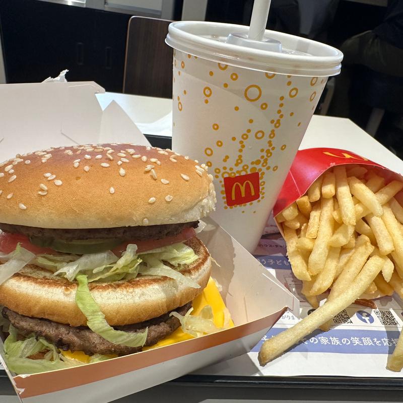 ビックマックセット(マクドナルド 落合店)