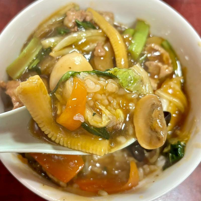 ミニ中カ丼(宝来軒)