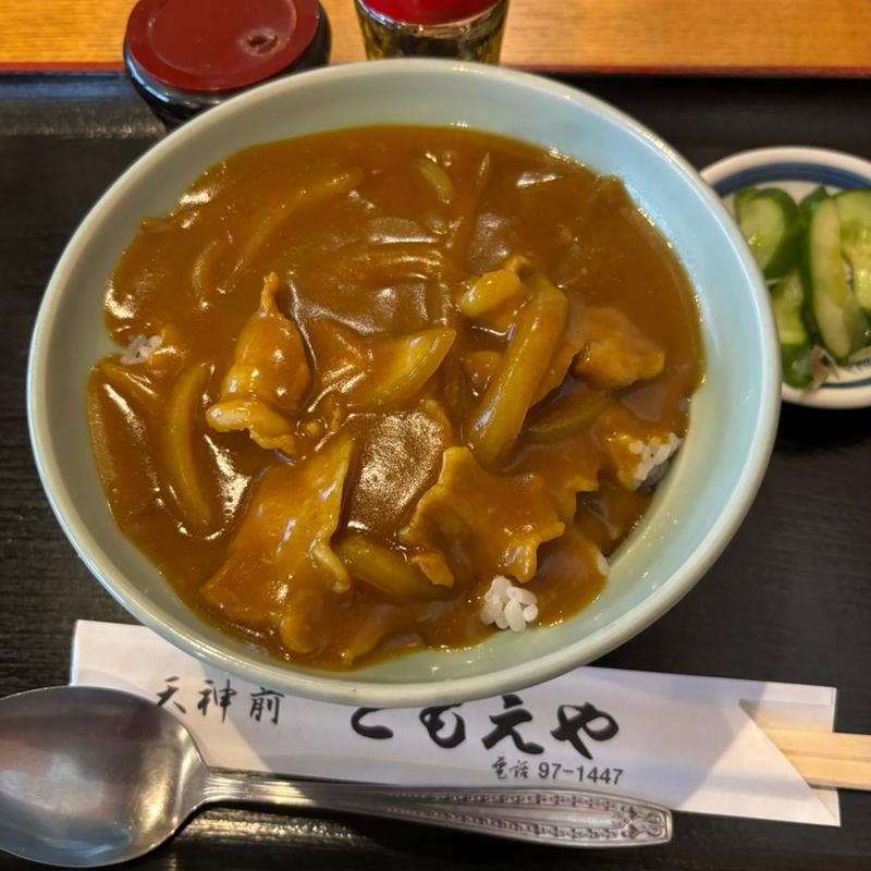 カレー丼(ともえや)