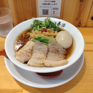 淡麗醤油らぁ麺 全部乗せ(らぁ麺善治 郡山店)