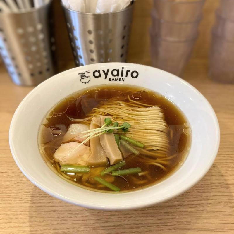 醤油そば(ayairo RAMEN)