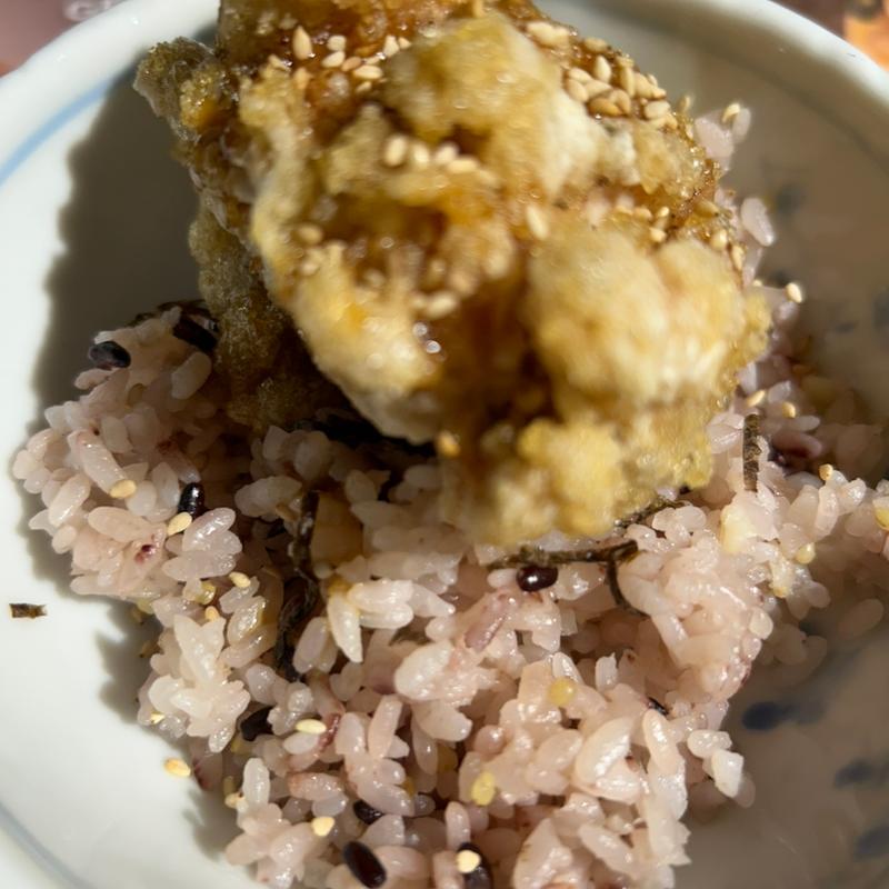 ザンギ丼(TSUKI CAFE Sapporo)