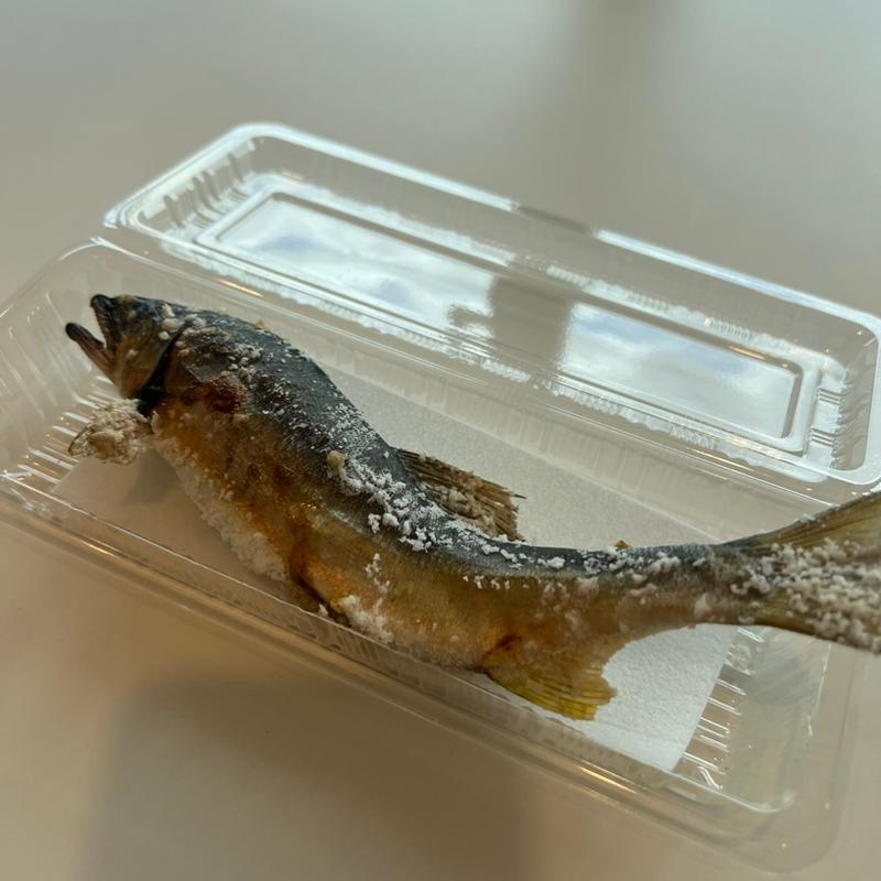 四万十天然鮎の塩焼き(道の駅 よって西土佐 )