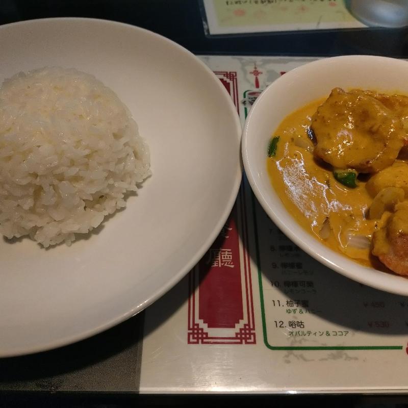 ポークチョップライス（カレーソース選択）(香港贊記茶餐廳飯田橋店(ホンコンチャンキチャチャンテン))