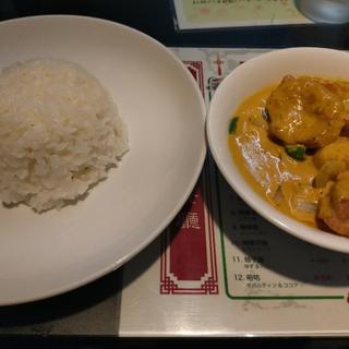 ポークチョップライス（カレーソース選択）(香港贊記茶餐廳飯田橋店(ホンコンチャンキチャチャンテン))