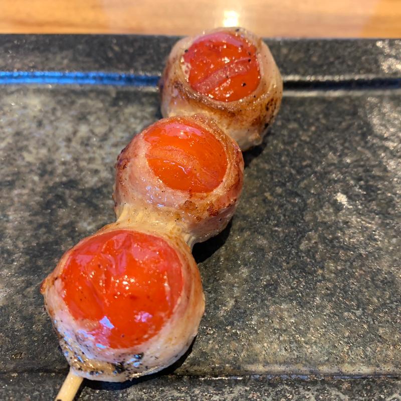 プチトマト豚巻(やきとり雄源)