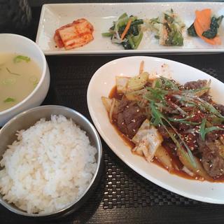 ハラミ炒めセット(水刺間)