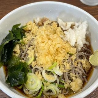 冷やしたぬきそば(大橋や)