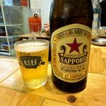 サッポロ赤星ラガー(大衆酒場 チャン栓チャン)