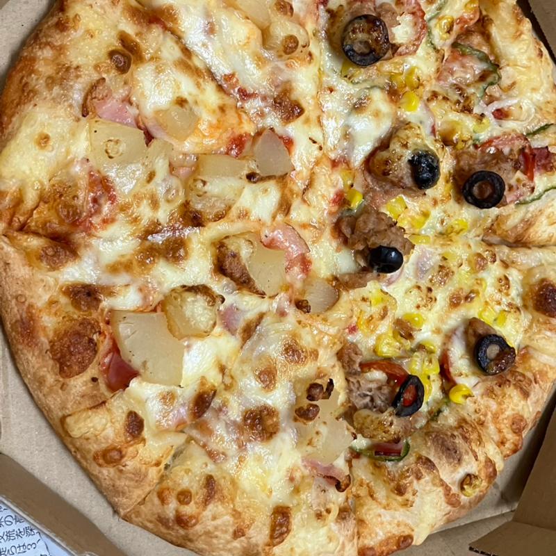 オーシャン11ハワイアンMサイズ(オーシャンズピザ)