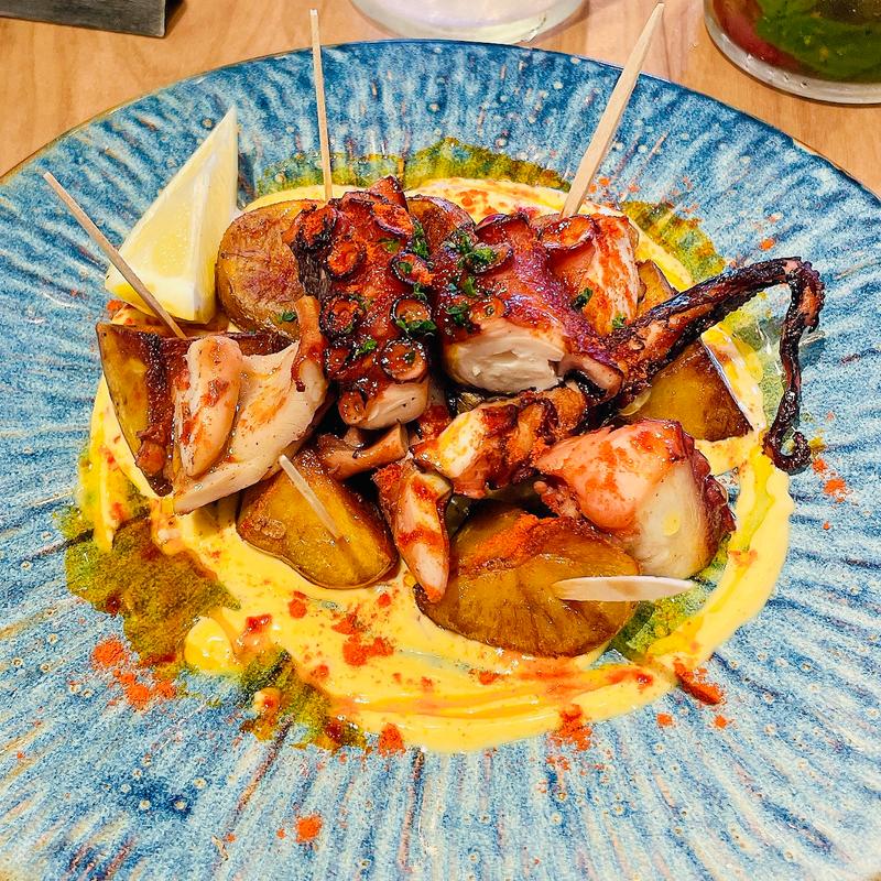 タコのガリシア風(La Coquina cerveceria)