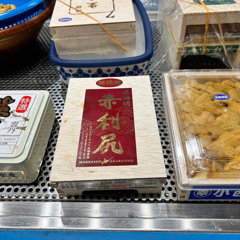 雲丹の食べ比べ(unico-co)